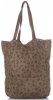 Bőr táska shopper bag Vittoria Gotti khaki VL299